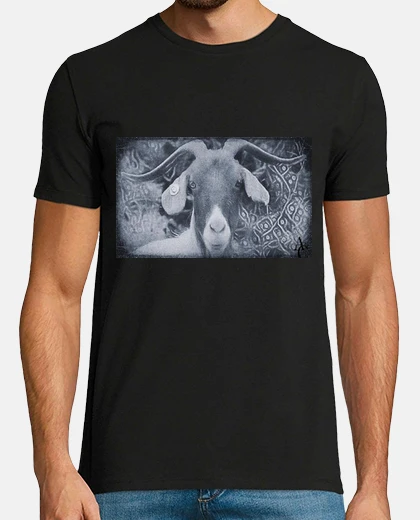 T-shirt  Capra che osserva