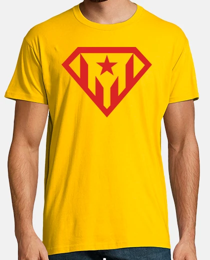 Camiseta  Estelada Vermella - Groga - Via Catalana