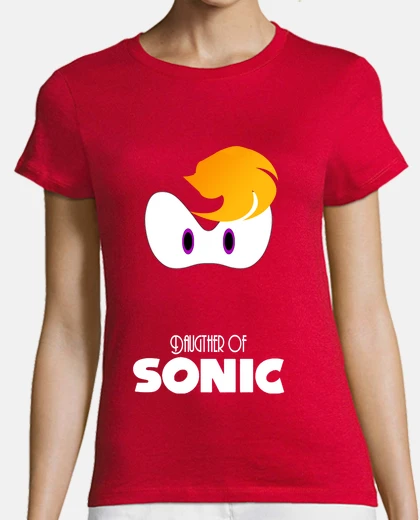 Tee-shirt  femme  de sonic