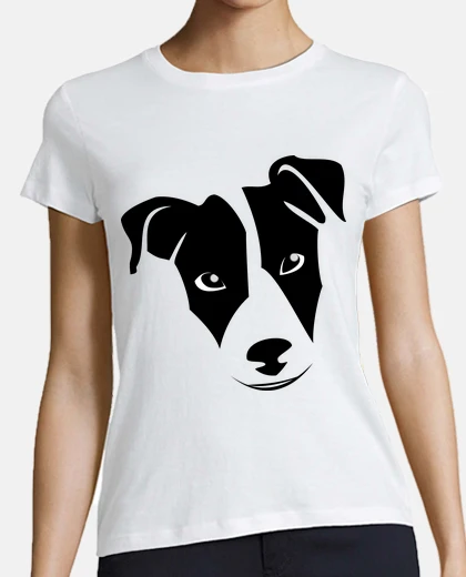 Tee-shirt  femme  jack russel