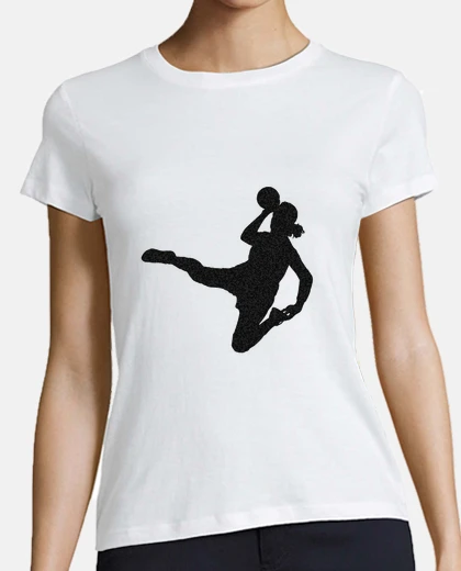 Tee-shirt  femme  shirt handball design 1