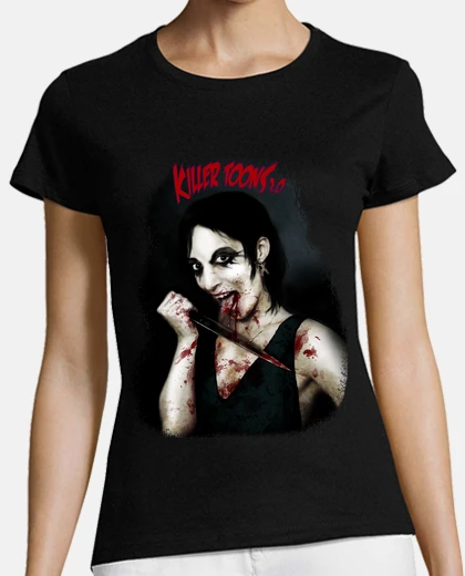 Tee-shirt  femme  tueur 3
