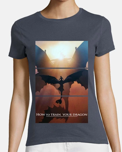 T-shirt -how to train your dragon-