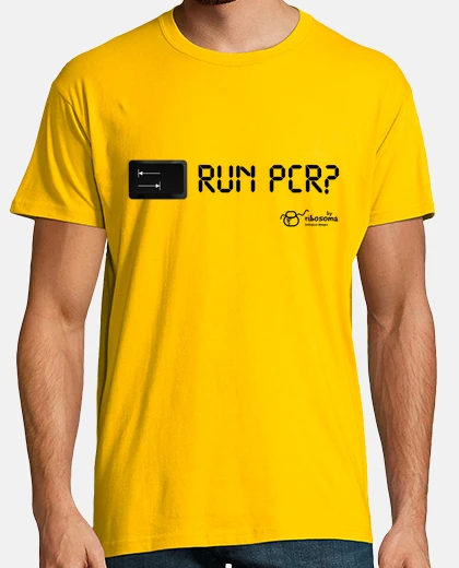 Tee-shirt ↹ run pcr? (fond clair)