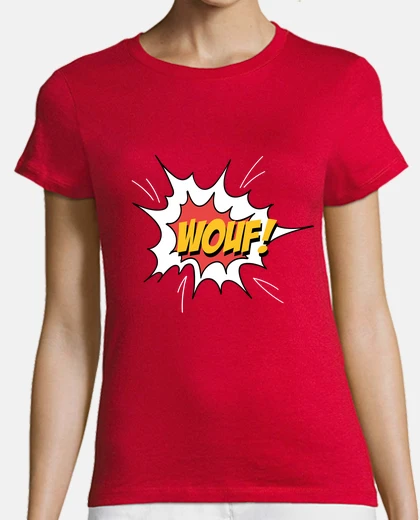 T-shirt ~ wouf-palloncino speech-speech bubble-onoma