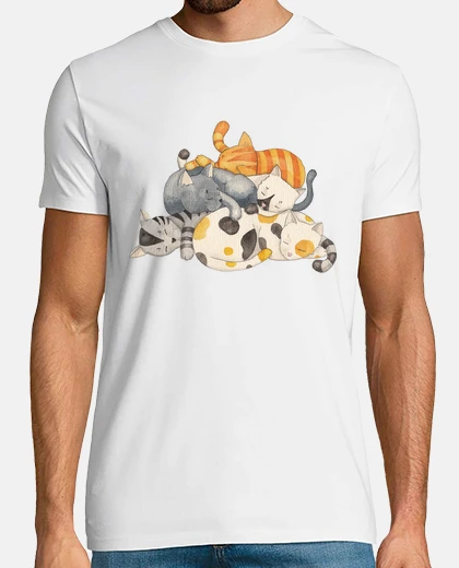 T-shirt 1. cat nap - nap time (t)