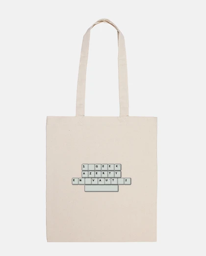 Sac 1 GEEK AZERTY EN VAUT 2 - Jeux de Mots