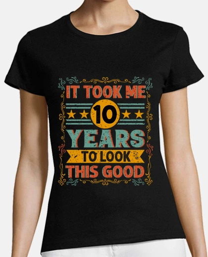 Tee-shirt 10 cadeau d39anniversaire