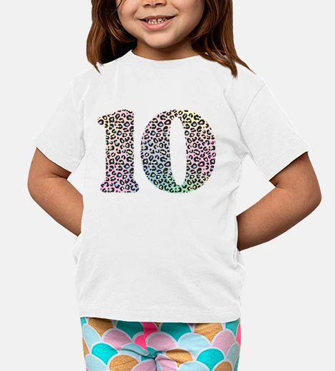 Ropa 10 Cumpleaños niños animal print