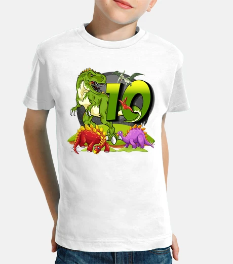 Kids 10 years anniversary gift dinosaur