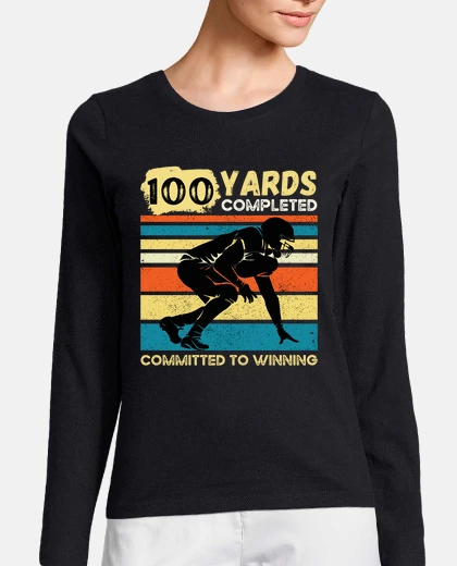 Tee-shirt 100 mètres d39anniversaire de football 