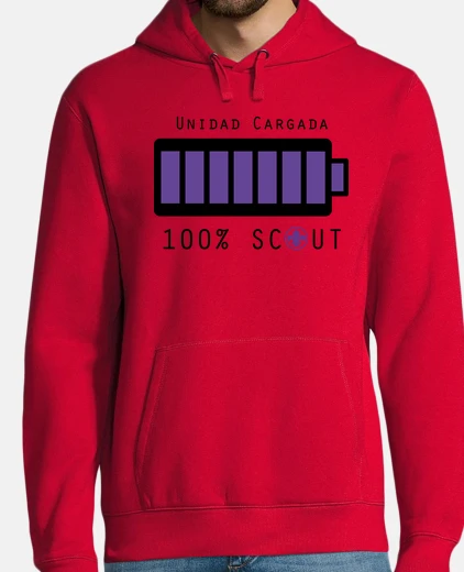 Sudadera 100 por 100 scout
