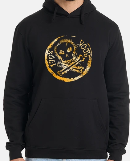 Sudadera 100% ROCK (metalizado)