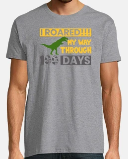 100 Days of School I Roared My Way Through 100 Days Dinosaur 100th Day of School