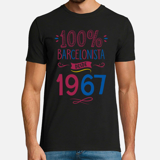 100 percent barcelona supporter since 1967, 56 years