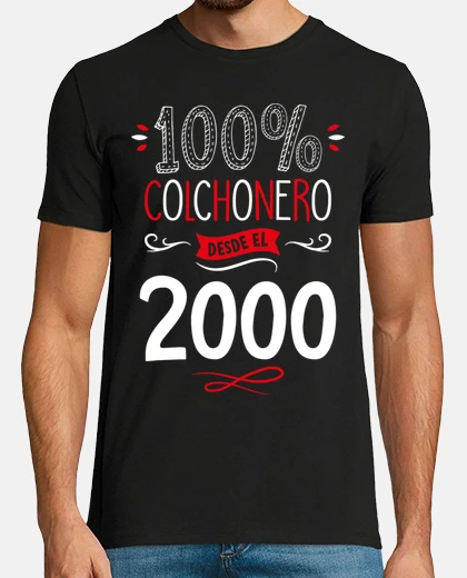 T-shirt 100x100 mattress maker since 2000, 25 years