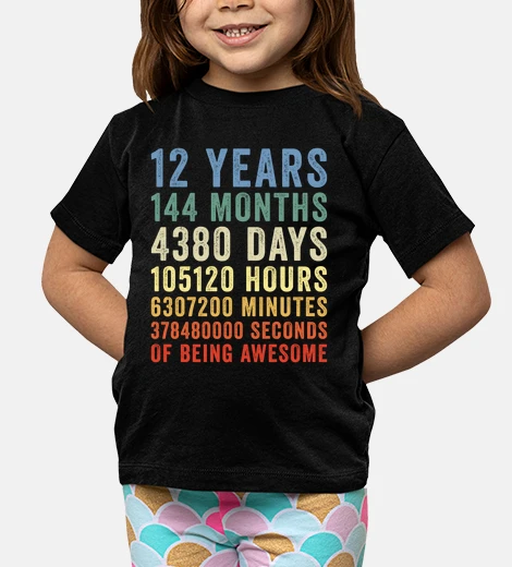 Abbigliamento 12 anni di fantastico compleanno fantas