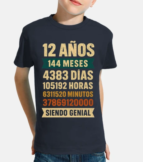 Abbigliamento 12 anni regalo di 12° compleanno 144 mesi