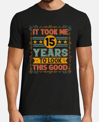 T-shirt 15 regalo di compleanno