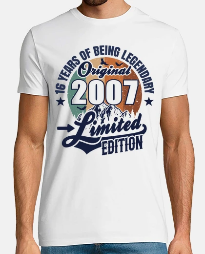 T-shirt 16 anni - edizione limitata 2007