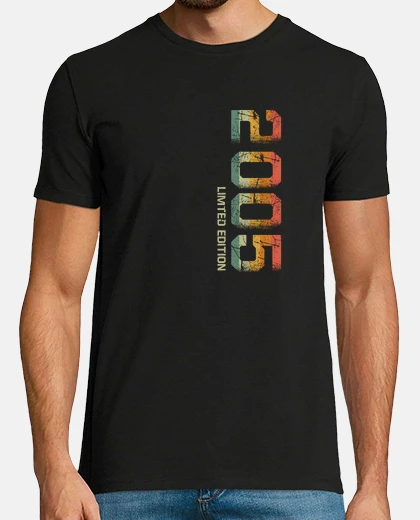 T-shirt 17° compleanno regalo 17 anni edizione limitata 2005