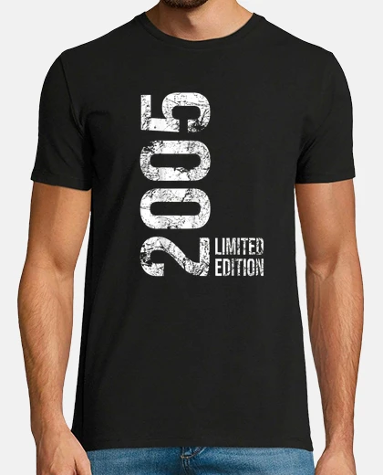 T-shirt 18° compleanno ragazzo di 18 anni ragazza retrò vintage 2005