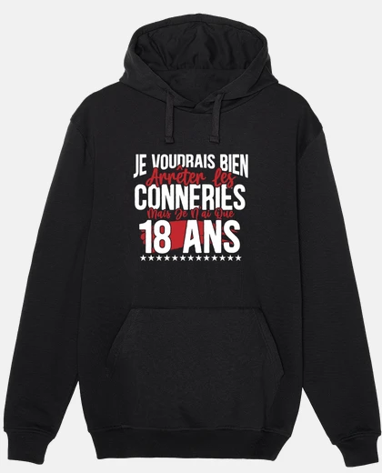 Hoodie 18 year old boy girl birthday gift