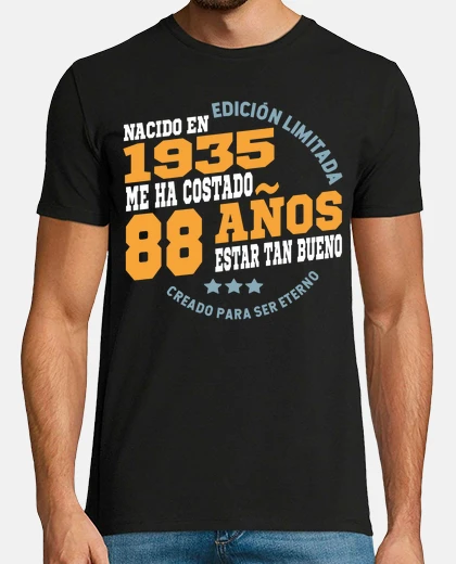 Camiseta 1935 cumpleaños 88 años estar tan bueno