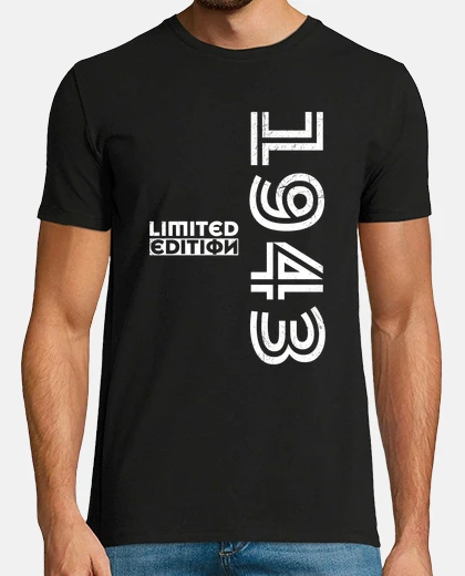 T-shirt 1943 birthday gift