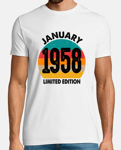 T-shirt 1958 gennaio