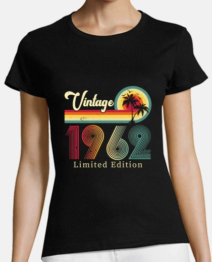 Playera 1962 edición limitada vintage