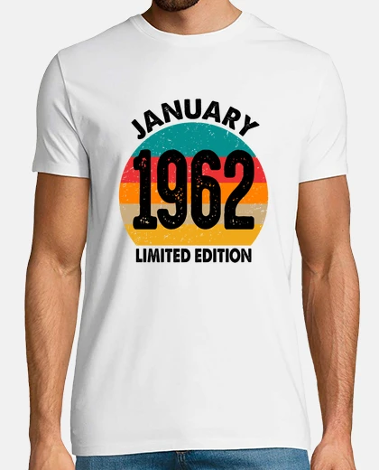 T-shirt 1962 gennaio