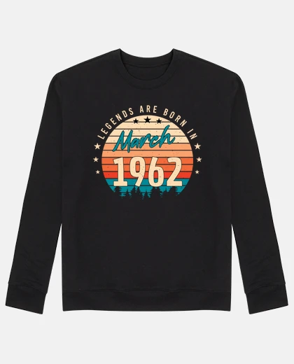 Hoodie 1962 In March Vintage