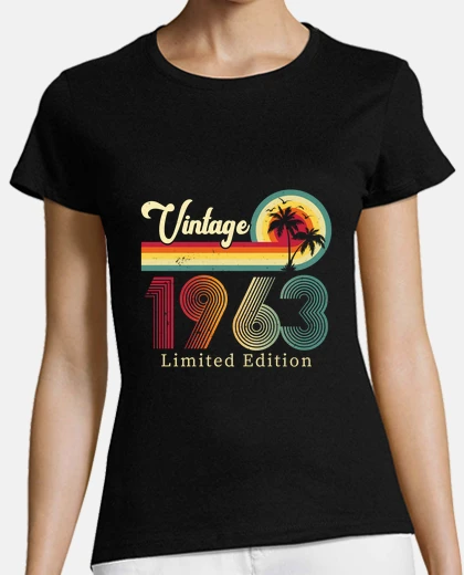 Tee-shirt 1963 vintage limited édition