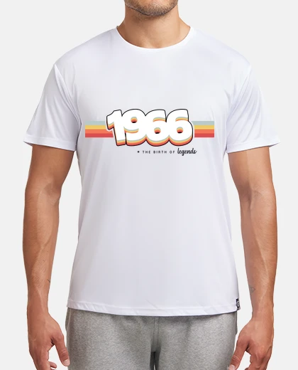 T-shirt 1966 la nascita delle legend