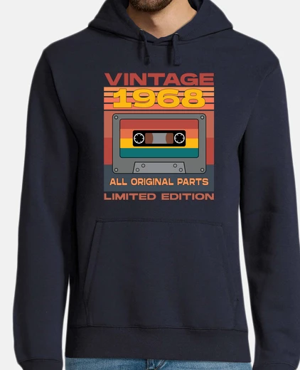 Sudadera 1968 cassette vintage todas las piezas 