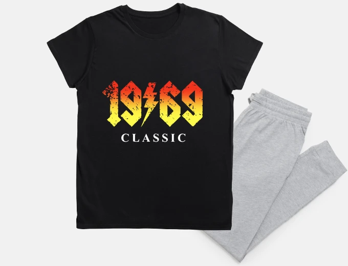 Pyjama 1969 BIRTHDAY ROCK AND LEGEND