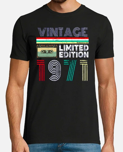 T-shirt regalo 54° compleanno Classic Rock 1971 maglietta da uomo T-shirt regalo 54° compleanno Classic Rock 1971 maglietta da uomo