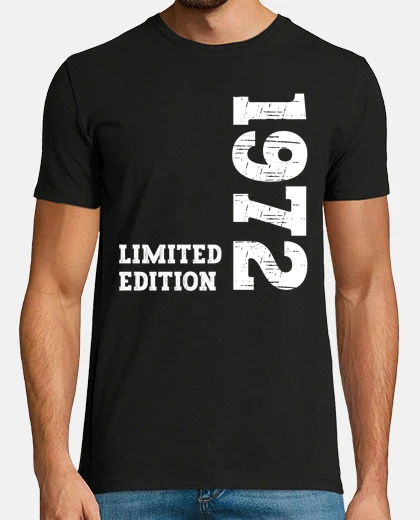 T-shirt 1972 limited edition
