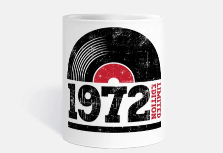 Taza 1972 Vintage