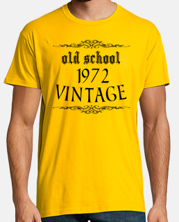 1972 vecchia scuola vintage