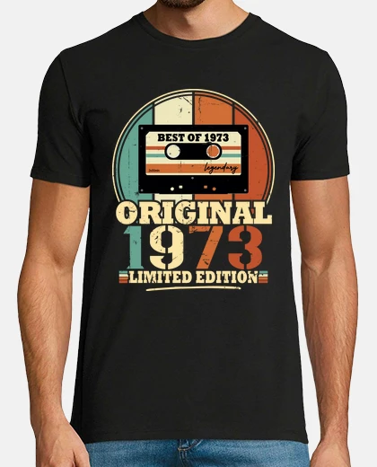Tee-shirt 1973 Vintage Cadeau D anniversaire