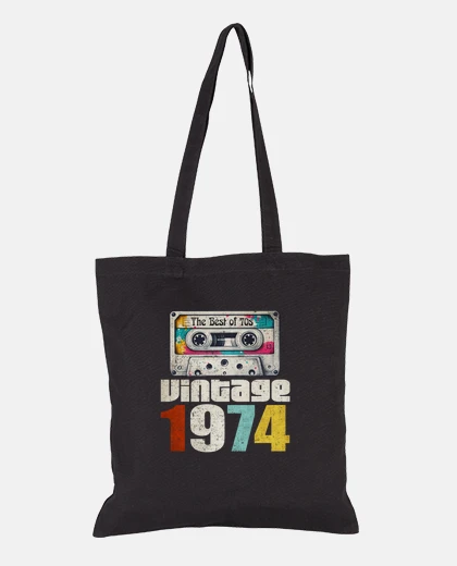 Bolsa 1974 cumpleaños 50 años vintage