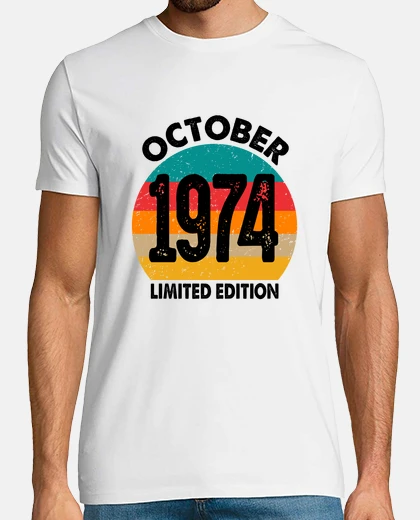 Tee-shirt 1974 octobre