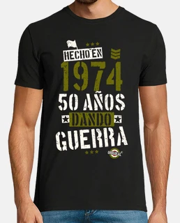 Camiseta 1974. 50 años dando guerra