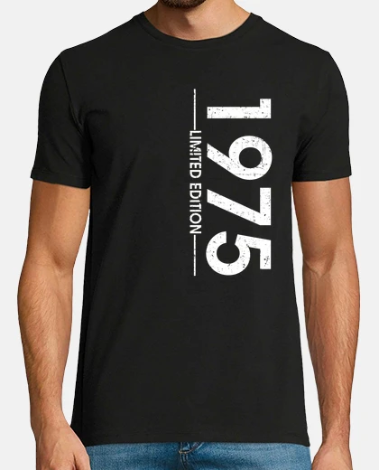 T-shirt 1975 anno-verticale 000032