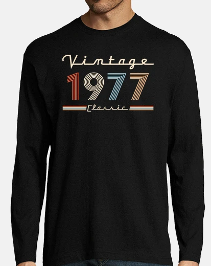 Tee-shirt 1977 - vendange c les sic