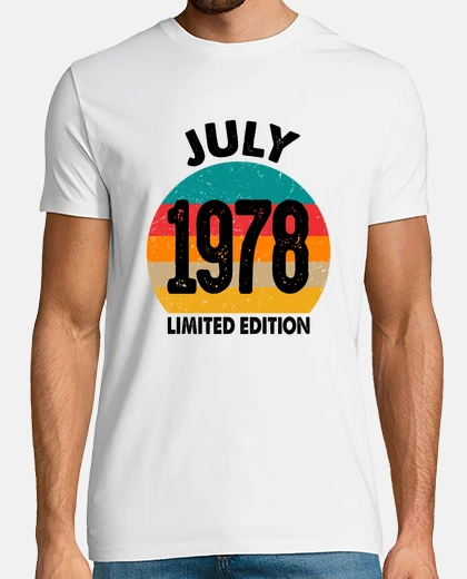 T-shirt 1978 luglio