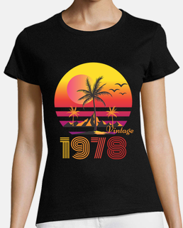 1978 palmera montaña puesta de sol vend