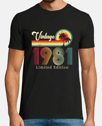 T-shirt 1981 edizione limitata vintage